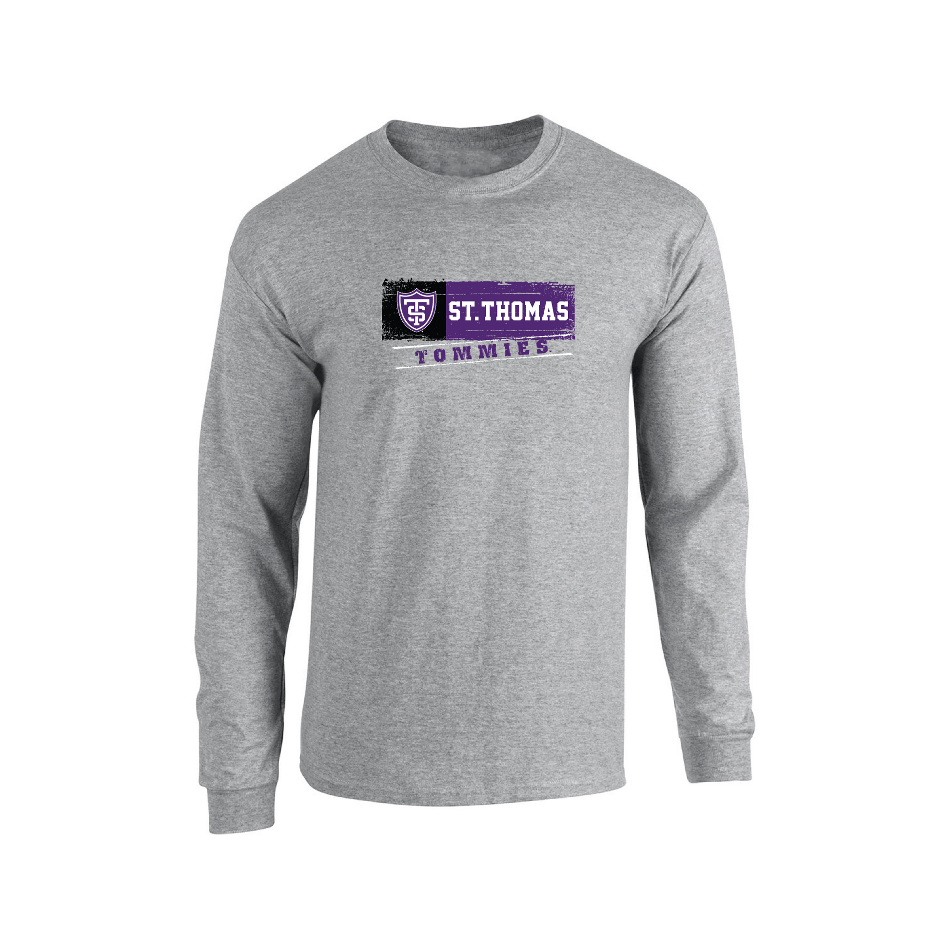The University of St. Thomas Tommies Sticker Adult Long Sleeve T-Shirt