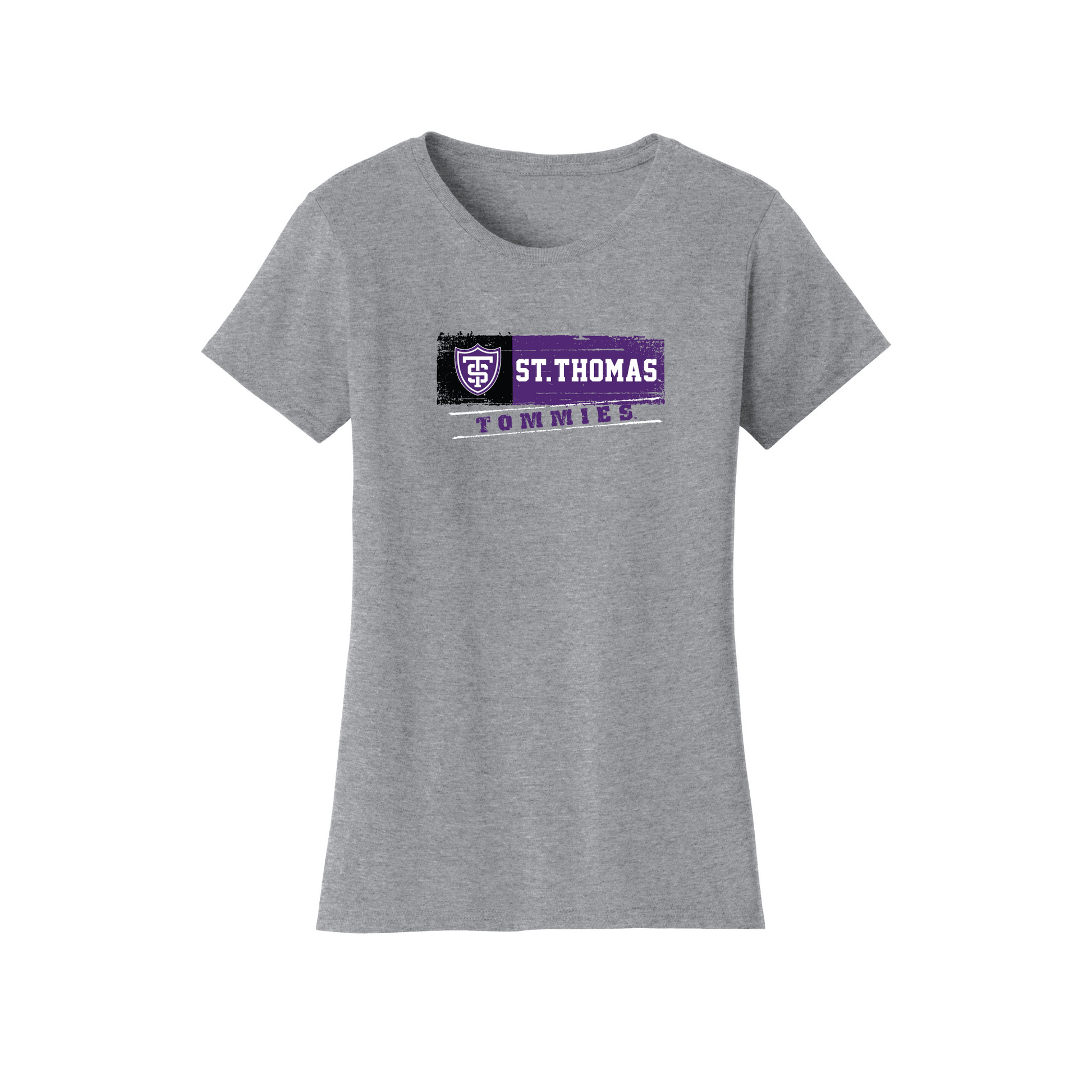 The University of St. Thomas Tommies Sticker Womens T-Shirt