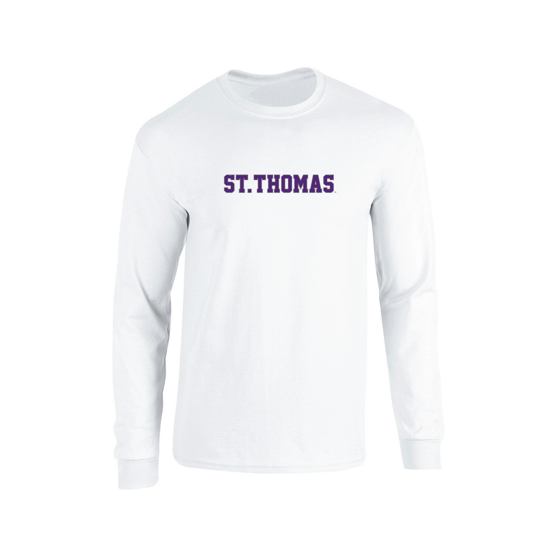The University of St. Thomas Tommies Block Adult Long Sleeve T-Shirt