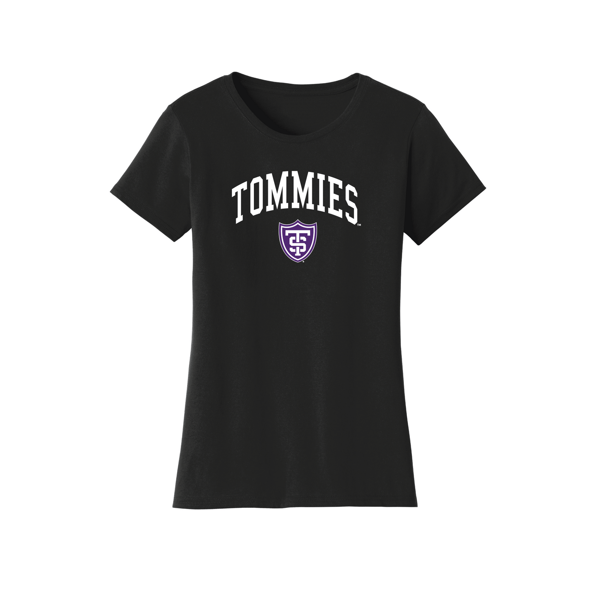 The University of St. Thomas Tommies Jumbo Arch Womens T-Shirt