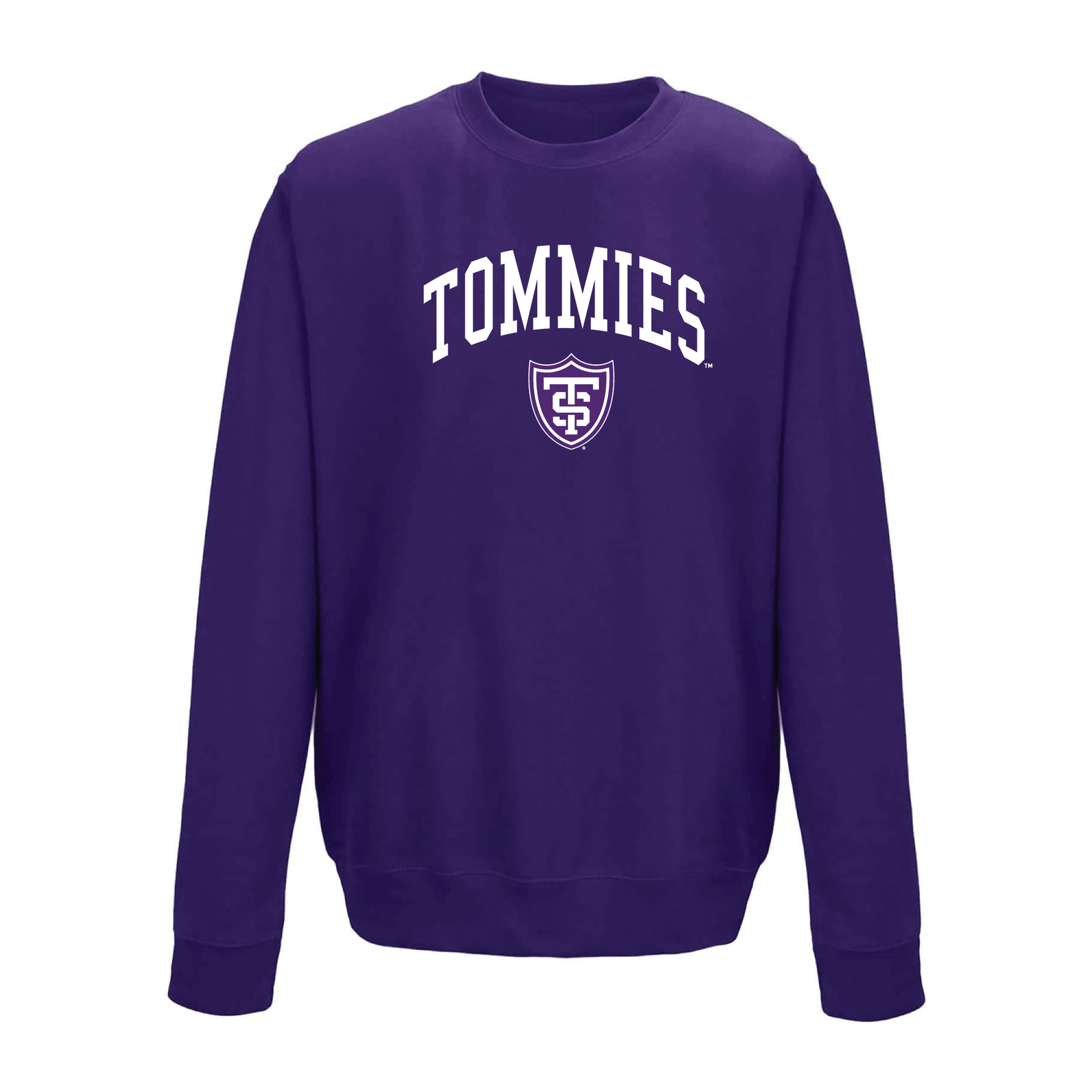 The University of St. Thomas Tommies Jumbo Arch Crewneck Sweatshirt
