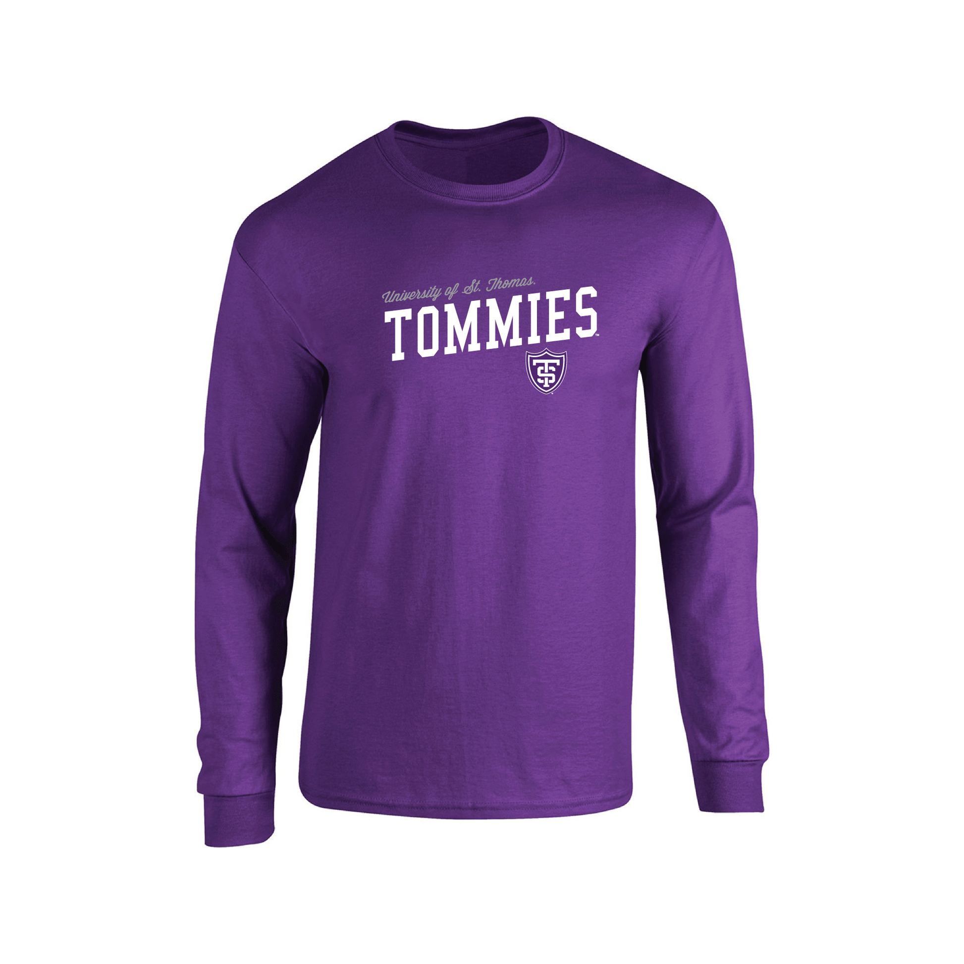 The University of St. Thomas Tommies Uphill Victory Adult Long Sleeve T-Shirt