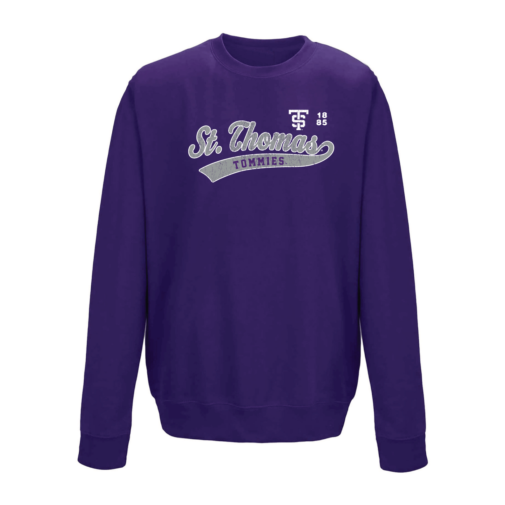 The University of St. Thomas Tommies Old School Crewneck Sweatshirt