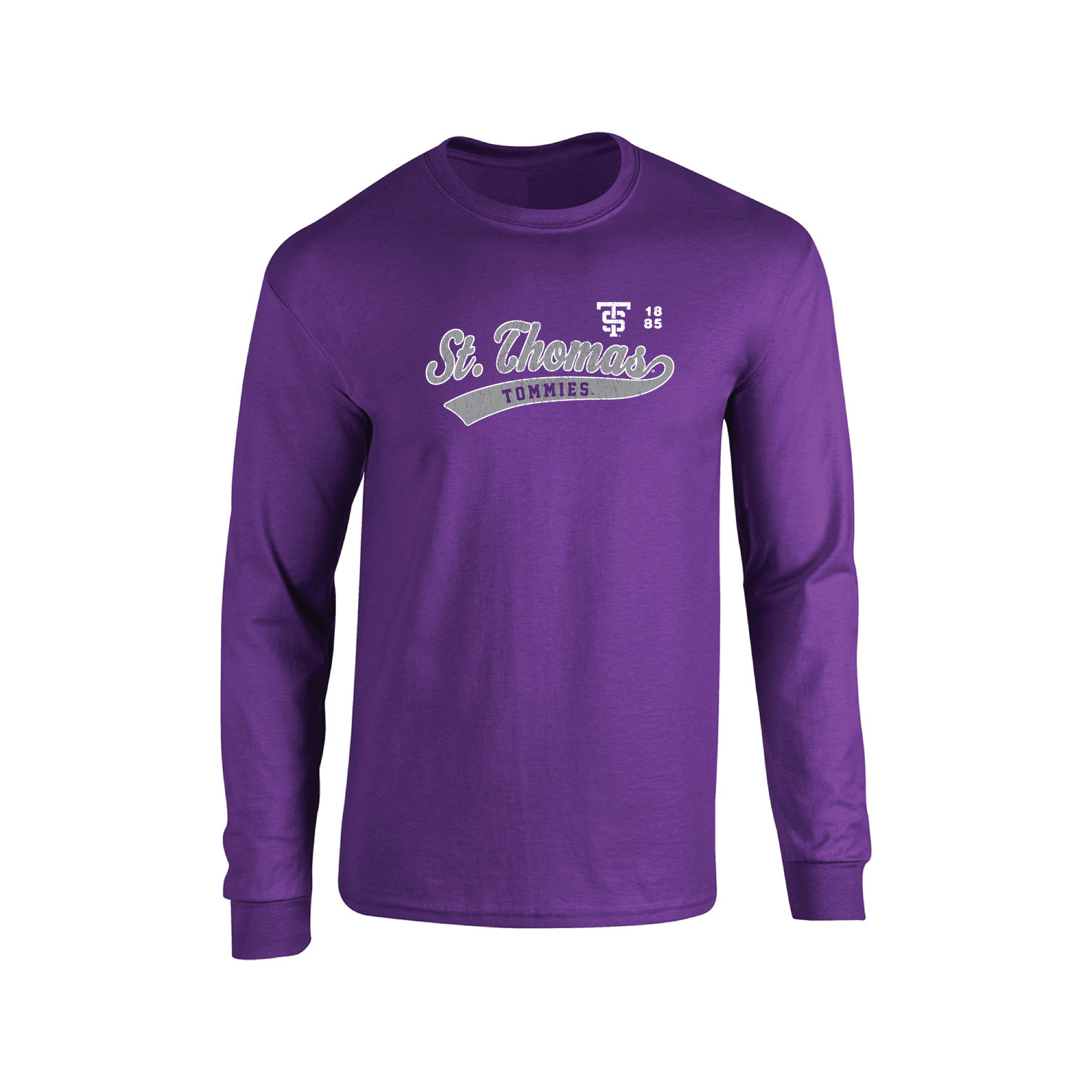 The University of St. Thomas Tommies Old School Adult Long Sleeve T-Shirt