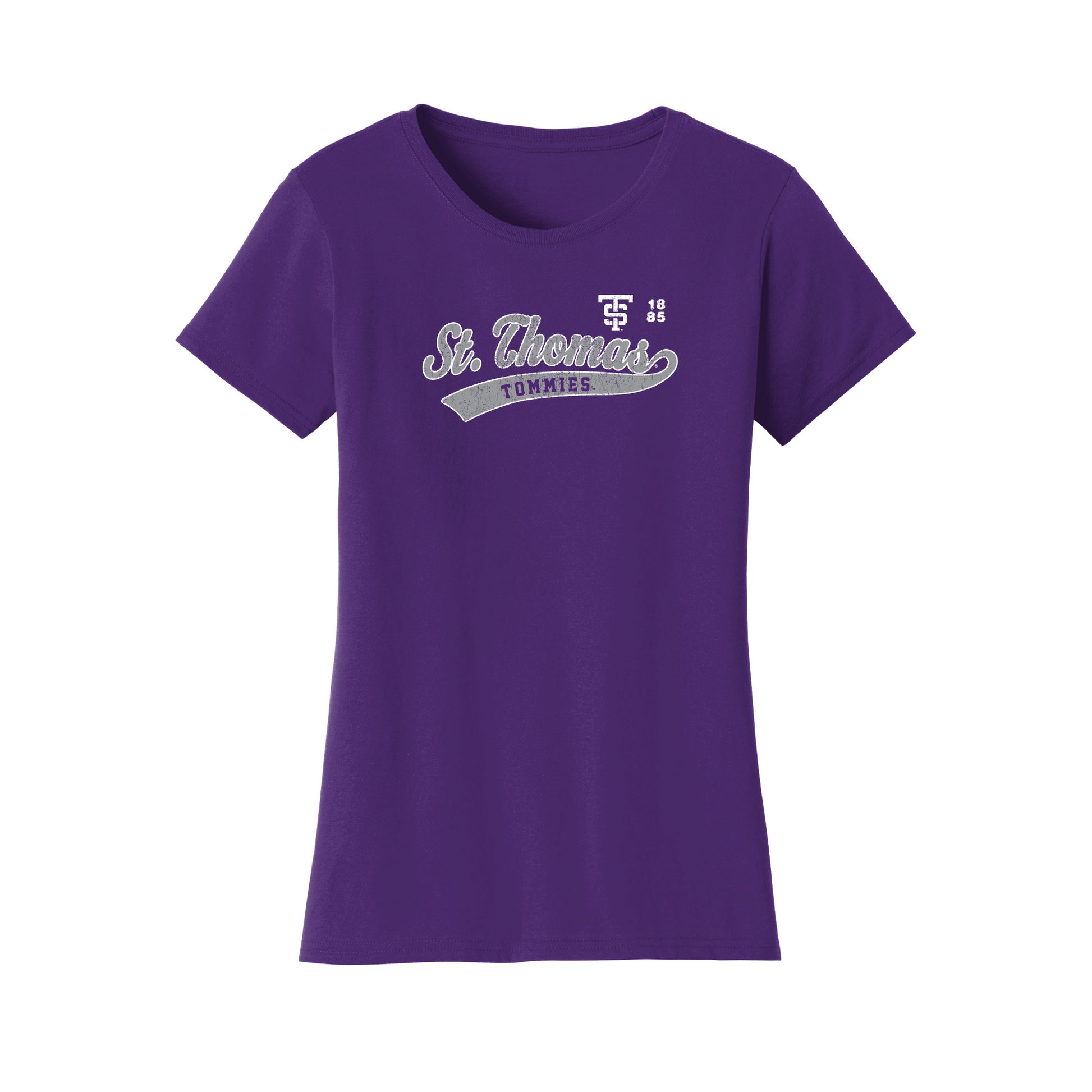 The University of St. Thomas Tommies Old School Womens T-Shirt