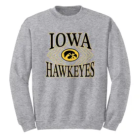 Iowa Diamond Victory JA BTB Fleece Crewneck - Oxford