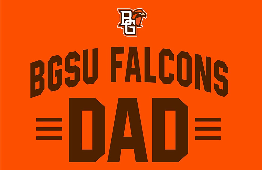 Bowling Green State University Falcons Big Arch Dad Hooded Sweatshirt