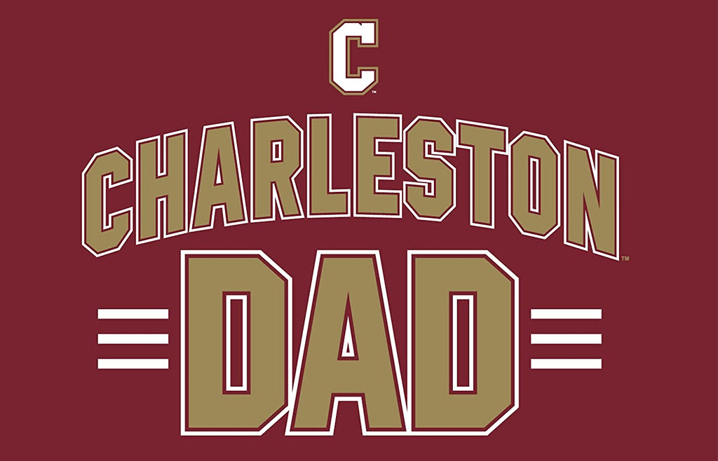 College of Charleston Cougars Big Arch Dad Long Sleeve T-Shirt