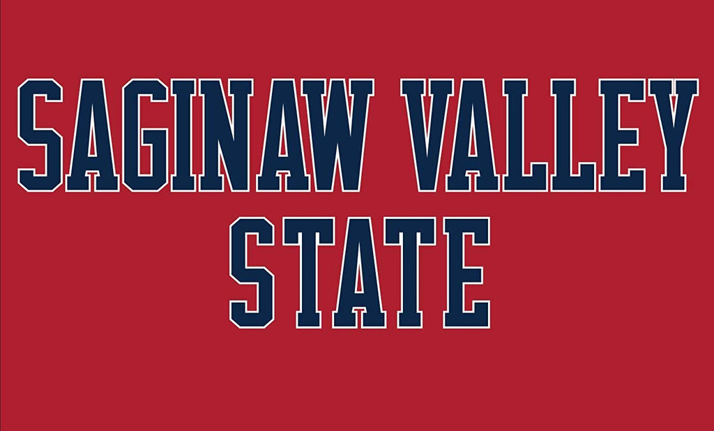 Saginaw Valley State University Cardinals NCAA Block Unisex Hooded Sweatshirt