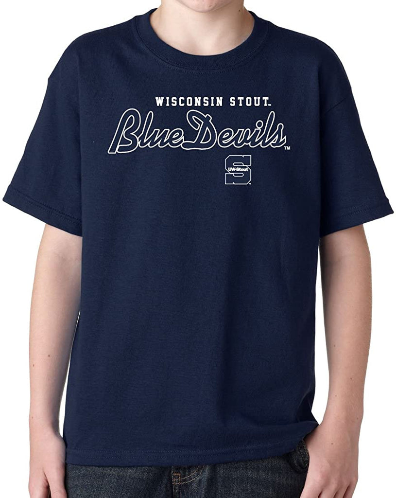 Wisconsin Stout Blue Devils NCAA Youth T-Shirts