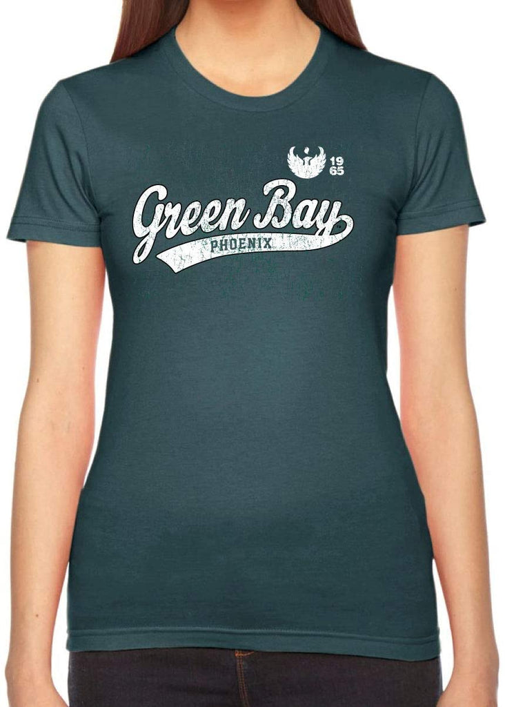 Wisconsin Green Bay Phoenix NCAA Old School Sport Tail Junior T-Shirt