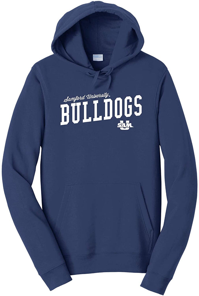 J2 Sport Samford University Bulldogs NCAA Uphill Victory Womens Hooded Sweatshirt