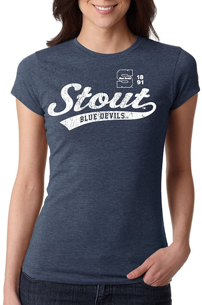 Wisconsin Stout Blue Devils NCAA Women's T-Shirts