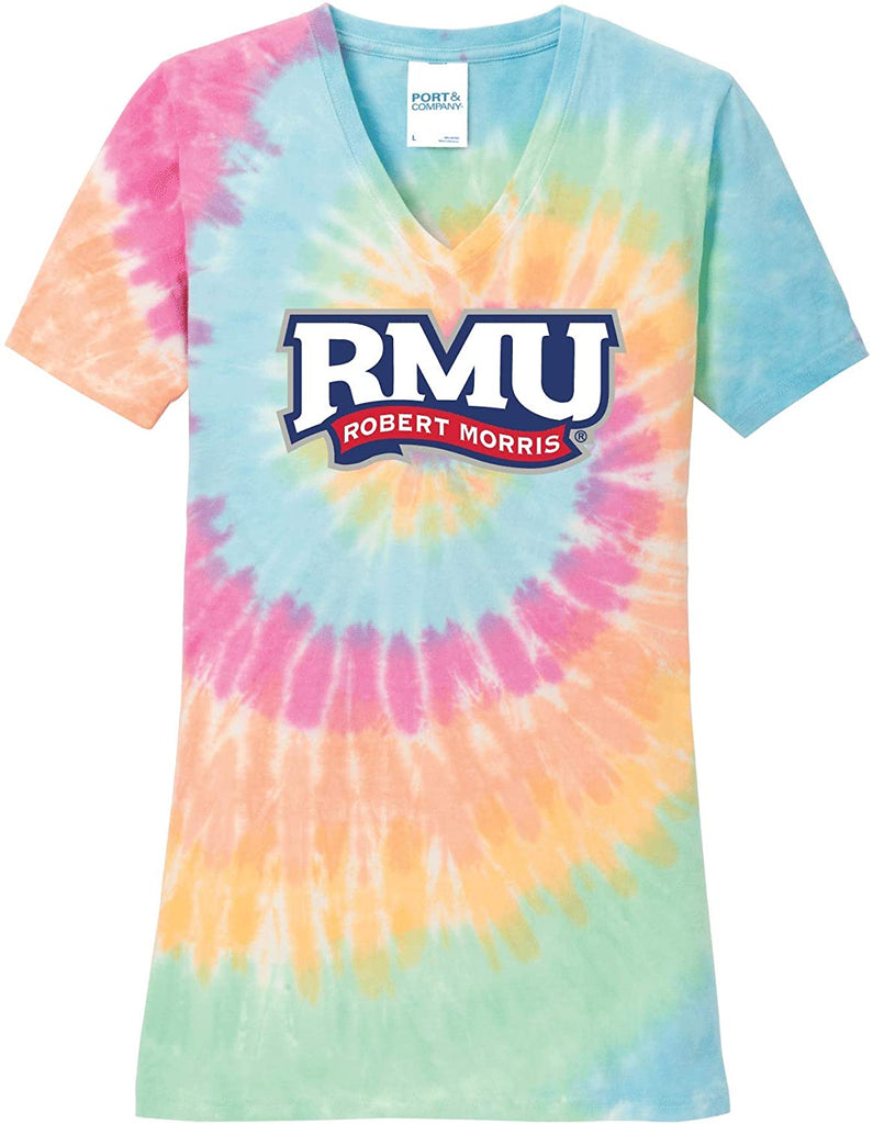 J2 Sport RMU Robert Morris University Colonials NCAA Tie Dye T-Shirt