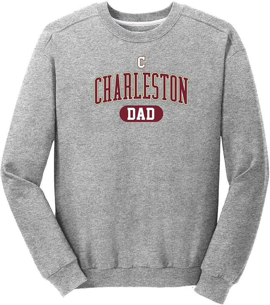 College of Charleston Cougars Campus Dad Crewneck Sweatshirt