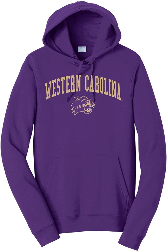 J2 Sport WCU Western Carolina University Catamounts NCAA Jumbo Arch Unisex Hooded Sweatshirt
