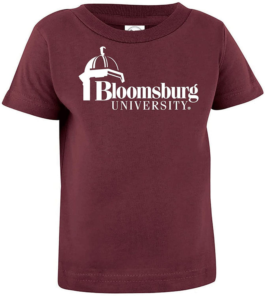 J2 Sport Bloomsburg University Huskies NCAA Logo Maroon Toddler T-Shirt