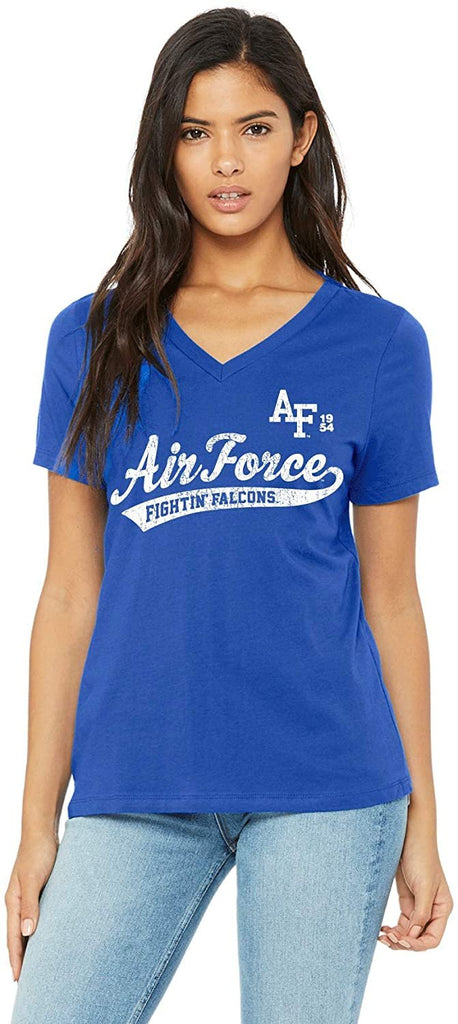 J2 Sport US Air Force Academy Falcons NCAA Women's Sports Tail T-Shirts