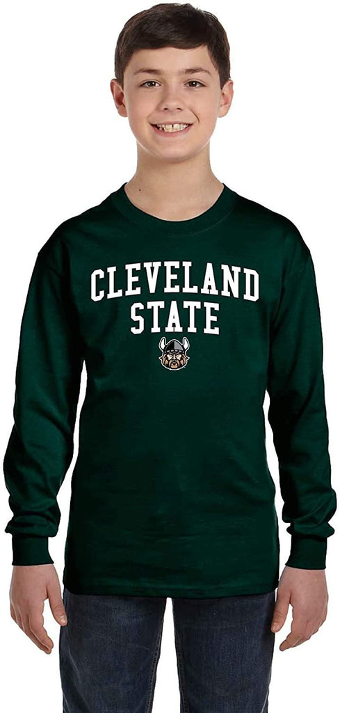 J2 Sport Cleveland State University Vikings NCAA Youth Long Sleeve T-Shirts