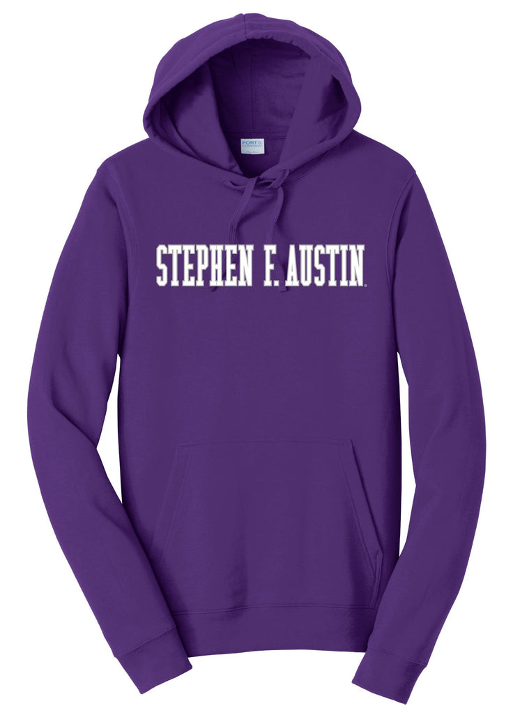J2 Sport SFA Stephen F. Austin State University Lumberjacks NCAA Unisex Block Hooded Sweatshirt