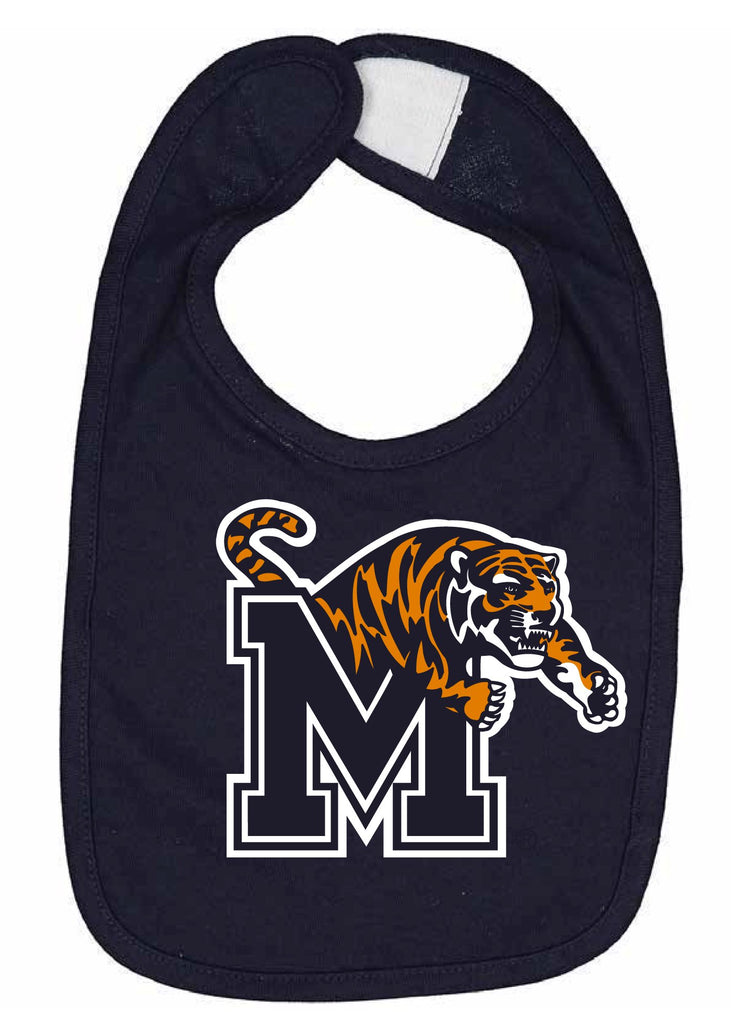 J2 Sport University of Memphis Tigers NCAA Logo Infant Bib