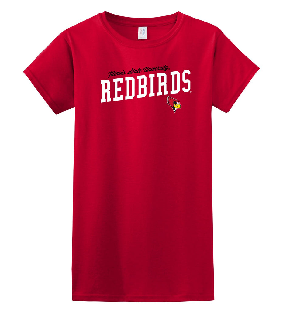 J2 Sport Illinois State University Redbirds NCAA Uphill Victory Womens T-Shirt