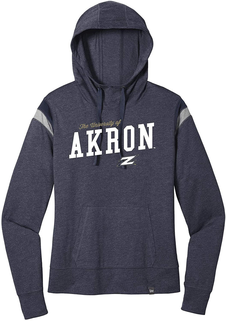 J2 Sport University of Akron Zips NCAA Womens Hoodies and Sweatshirts