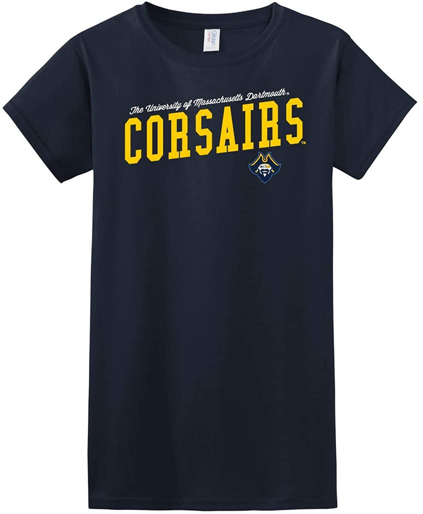 J2 Sport University of Massachusetts Dartmouth Corsairs NCAA Womens T-Shirt