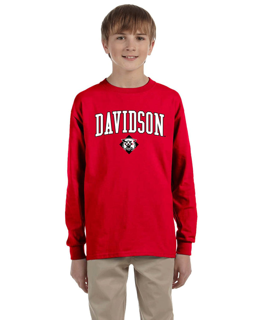 J2 Sport Davidson College Wildcats NCAA Youth Long Sleeve T-Shirts