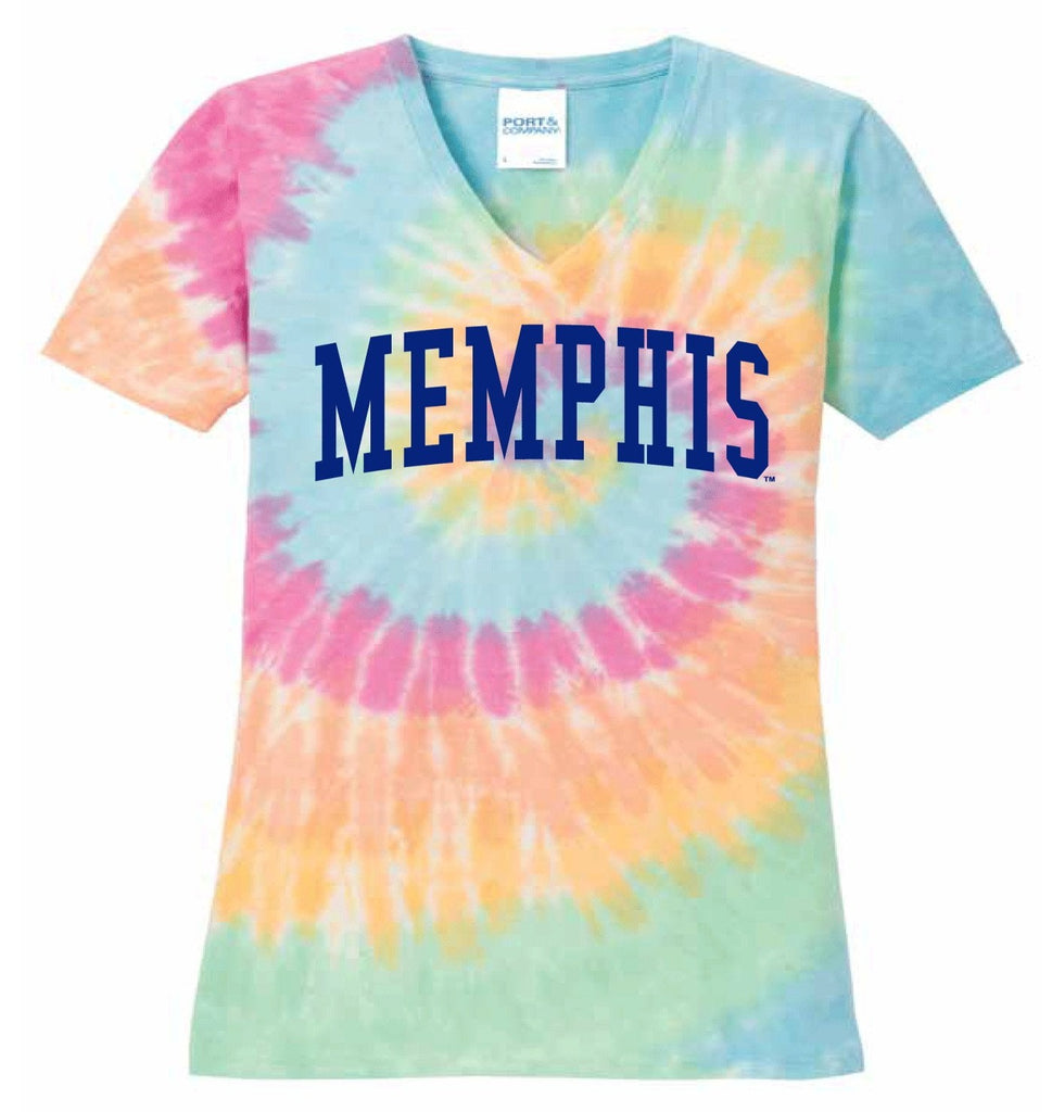 J2 Sport University of Memphis Tigers NCAA Tie Dye T-Shirt