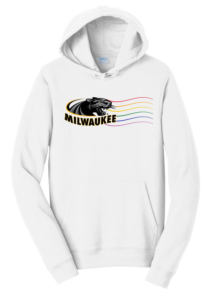 J2 Sport UWM Wisconsin Milwaukee Panthers NCAA Pride Hooded Sweatshirt