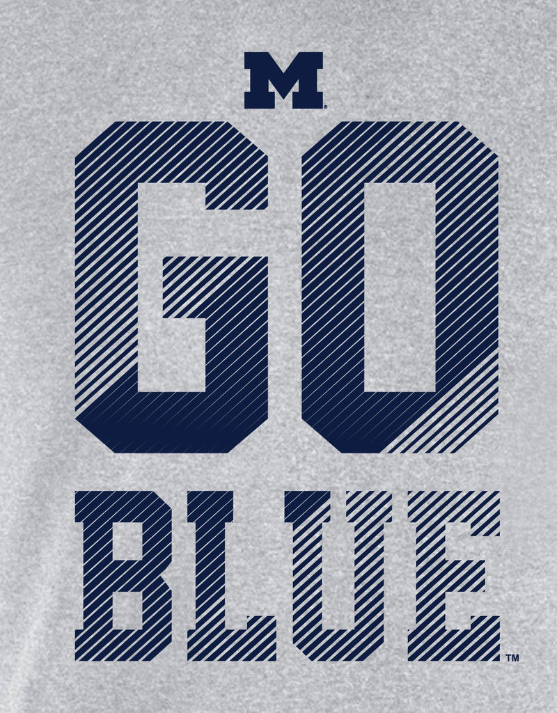 J2 Sport University of Michigan NCAA Go Blue Slice Unisex T-Shirt