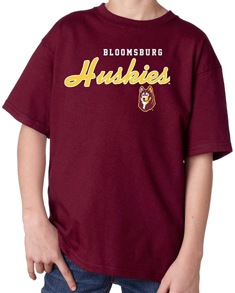 J2 Sport Bloomsburg University Huskies NCAA Machine Script T-Shirt