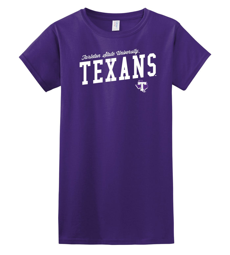 J2 Sport Tarleton State University Texans NCAA Uphill Victory Womens T-Shirt