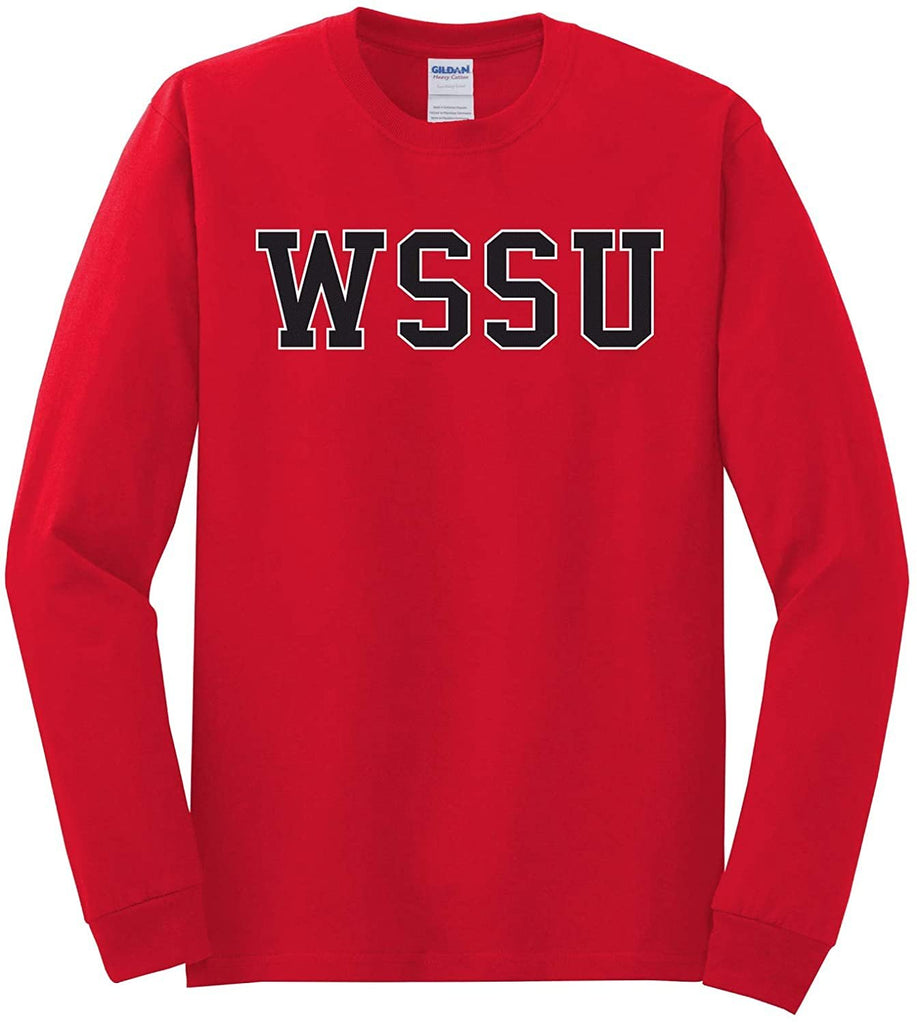 J2 Sport WSSU Winston-Salem State University Rams NCAA Unisex Long Sleeve T-Shirt