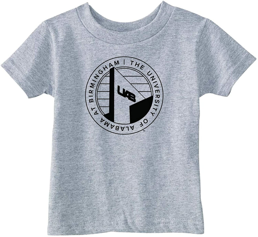 J2 Sport University of Alabama at Birmingham Blazers NCAA Logo Grey Toddler T-Shirt