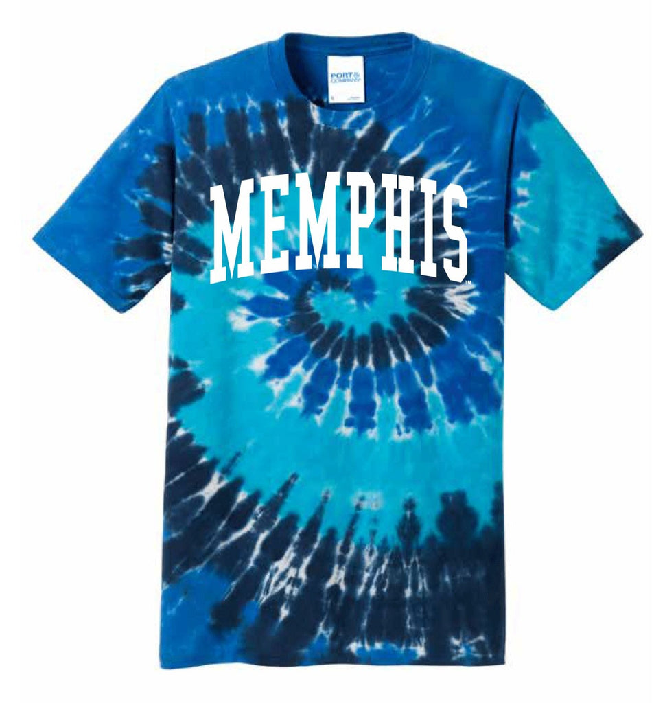 J2 Sport University of Memphis Tigers NCAA Tie Dye T-Shirt