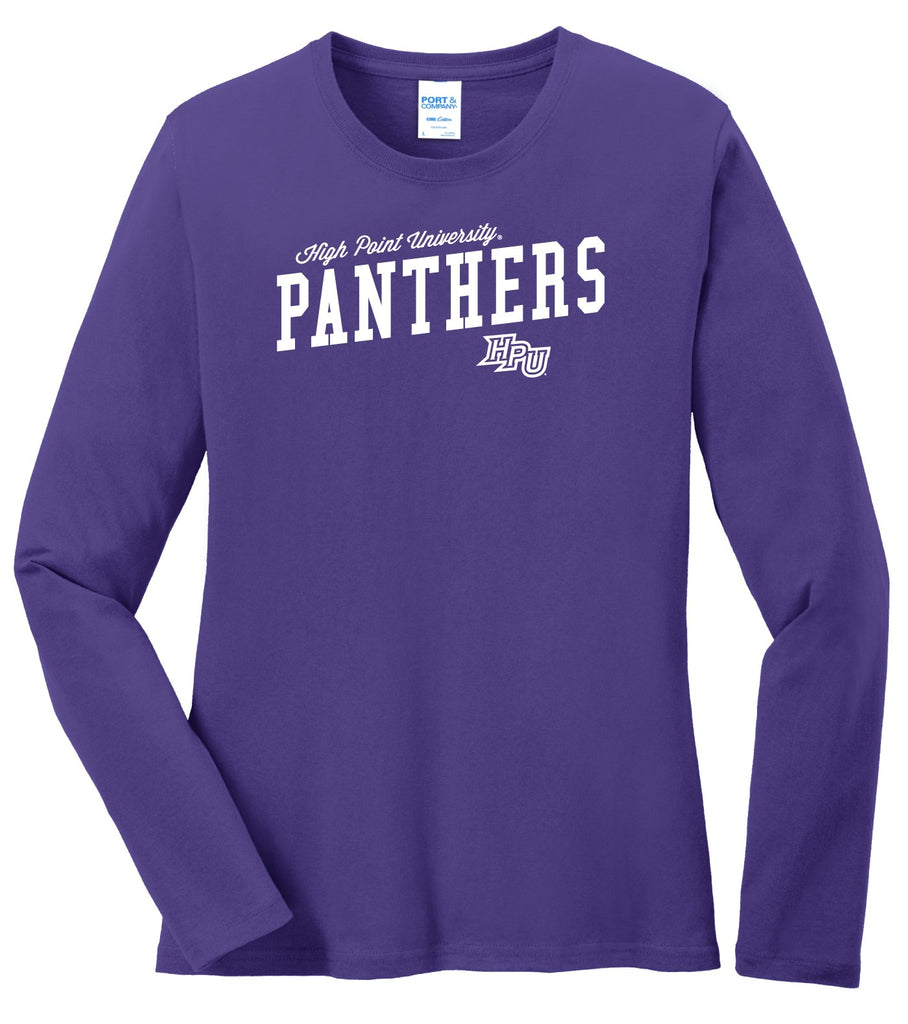 J2 Sport High Point University Panthers NCAA Uphill Victory Womens Long Sleeve T-Shirt