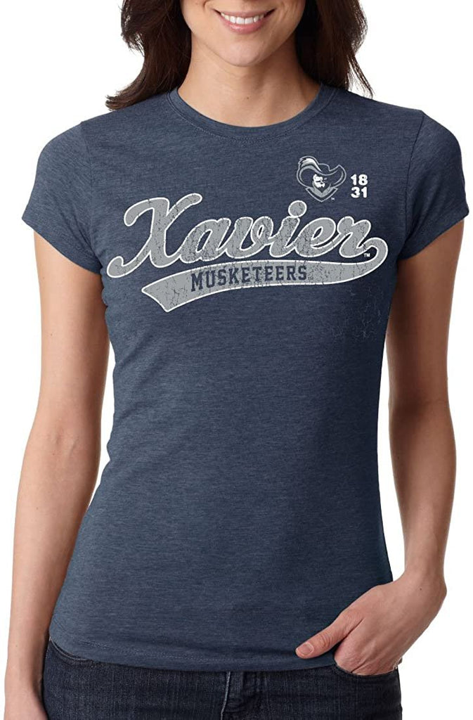 J2 Sport Xavier University Musketeers NCAA Womens T-Shirts