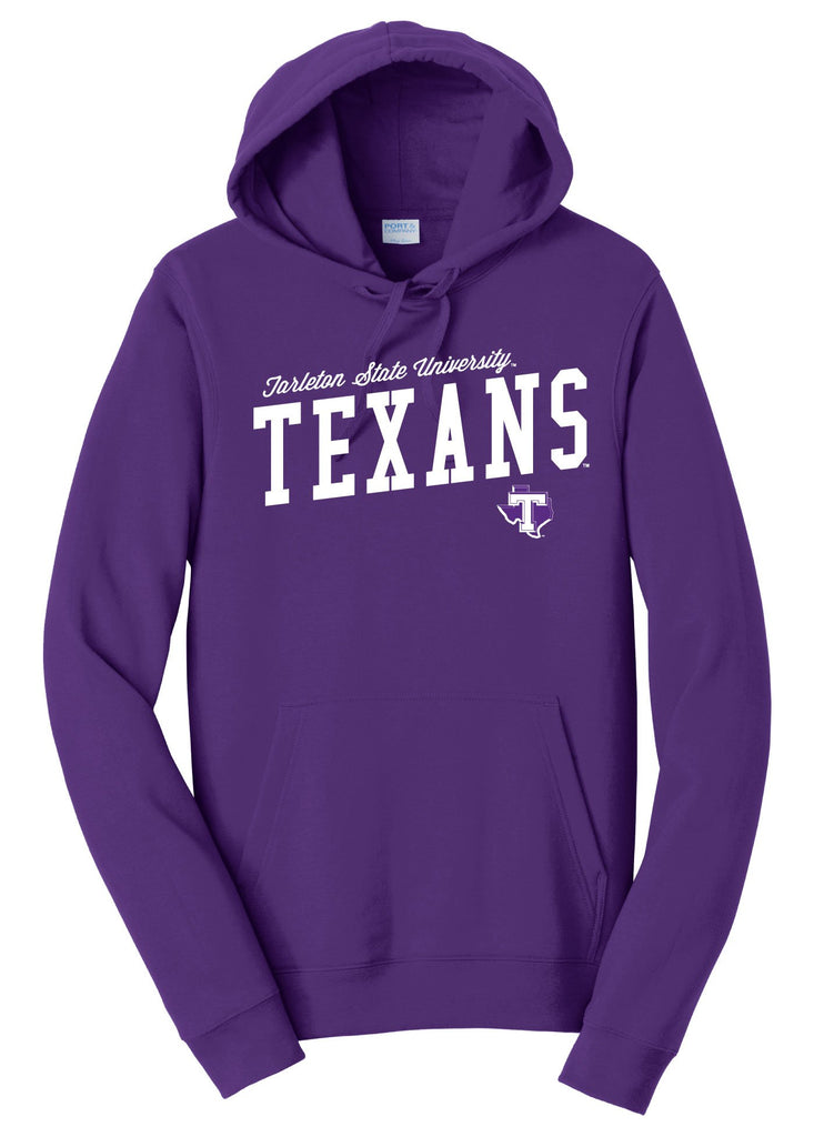 J2 Sport Tarleton State University Texans NCAA Uphill Victory Womens Hooded Sweatshirt