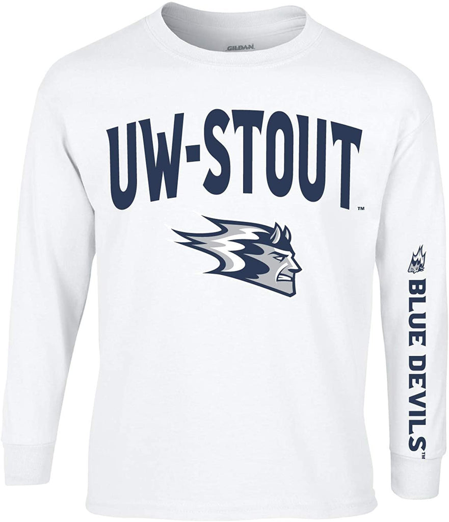 Wisconsin Stout Blue Devils NCAA Unisex Long Sleeve T-Shirts