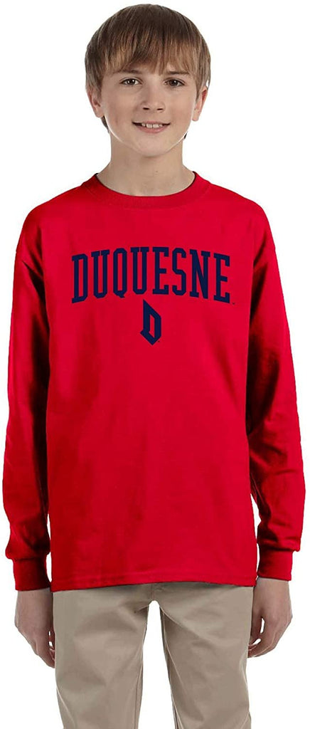 J2 Sport Duquesne University Dukes NCAA Youth Long Sleeve T-Shirts