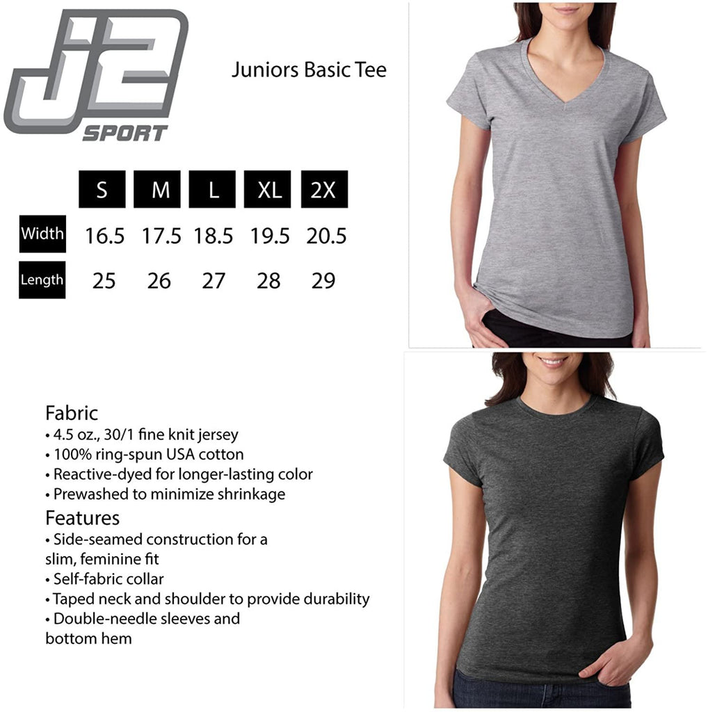 J2 Sport University of Akron Zips NCAA Old School Women's T-Shirt