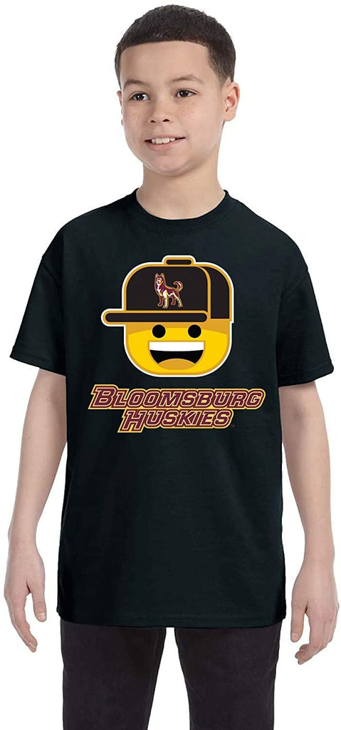 J2 Sport Bloomsburg University Huskies NCAA Ball Cap Boy Youth T-Shirt