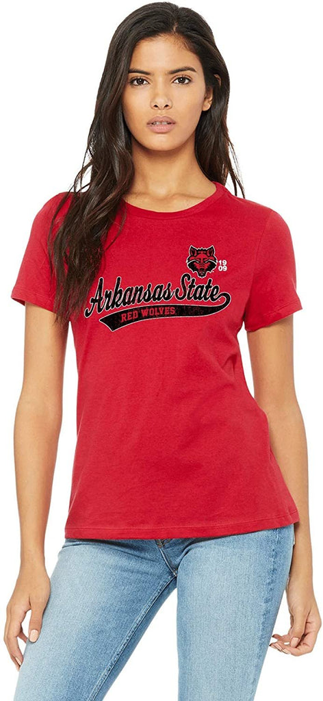 Large Old School J2 Sport Arkansas State University Red Wolves NCAA Womens Apparel
