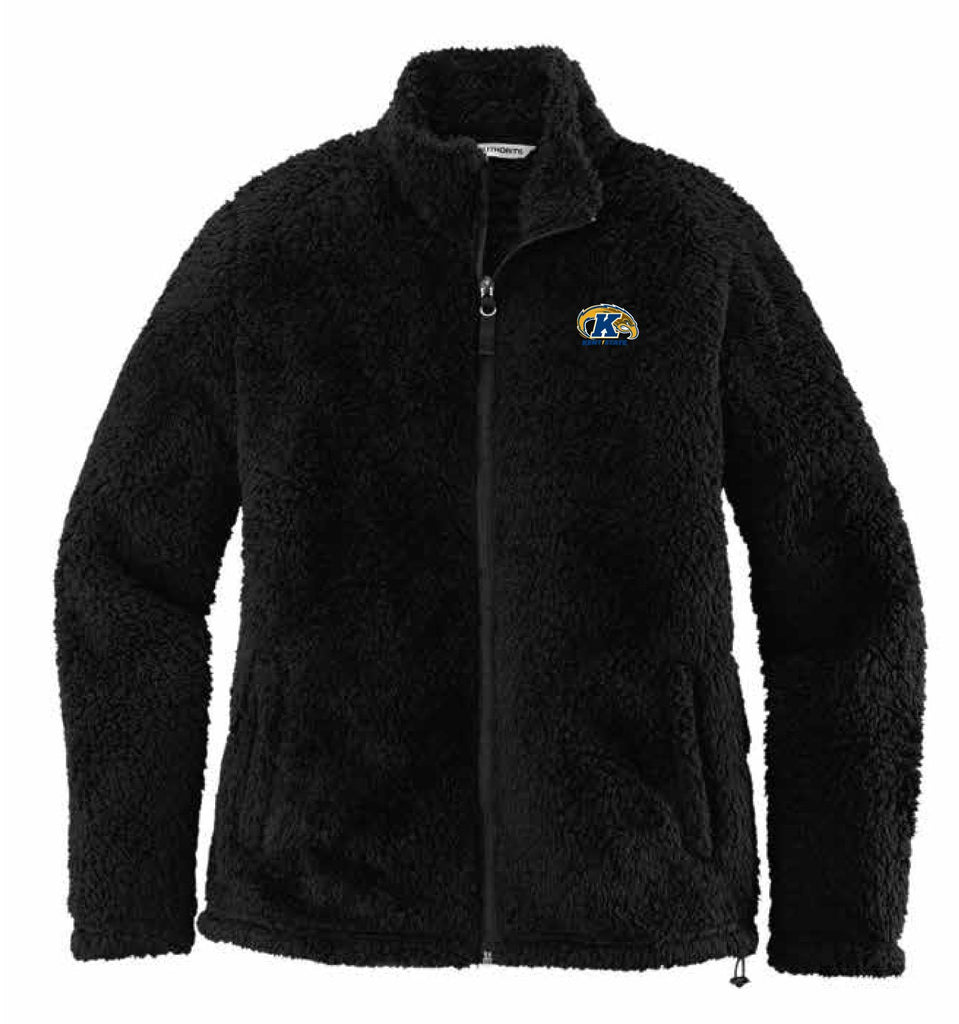 J2 Sport KSU Kent State University Golden Flashes NCAA Ladies Cozy Fleece Jacket
