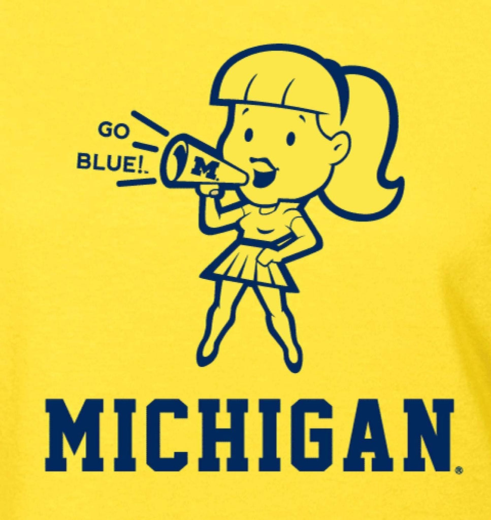 J2 Sport University of Michigan Wolverines NCAA Michigan Gal Ladies T-Shirt