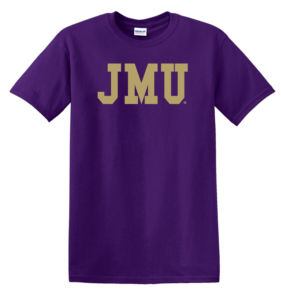 J2 Sport JMU James Madison University Dukes NCAA Block Unisex T-Shirt