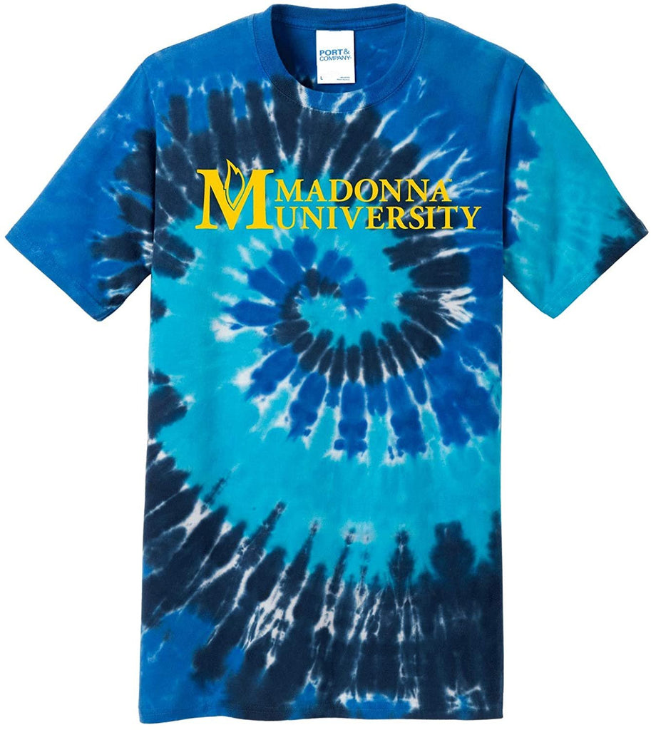 J2 Sport Madonna University Crusaders NCAA Tie Dye T-Shirt
