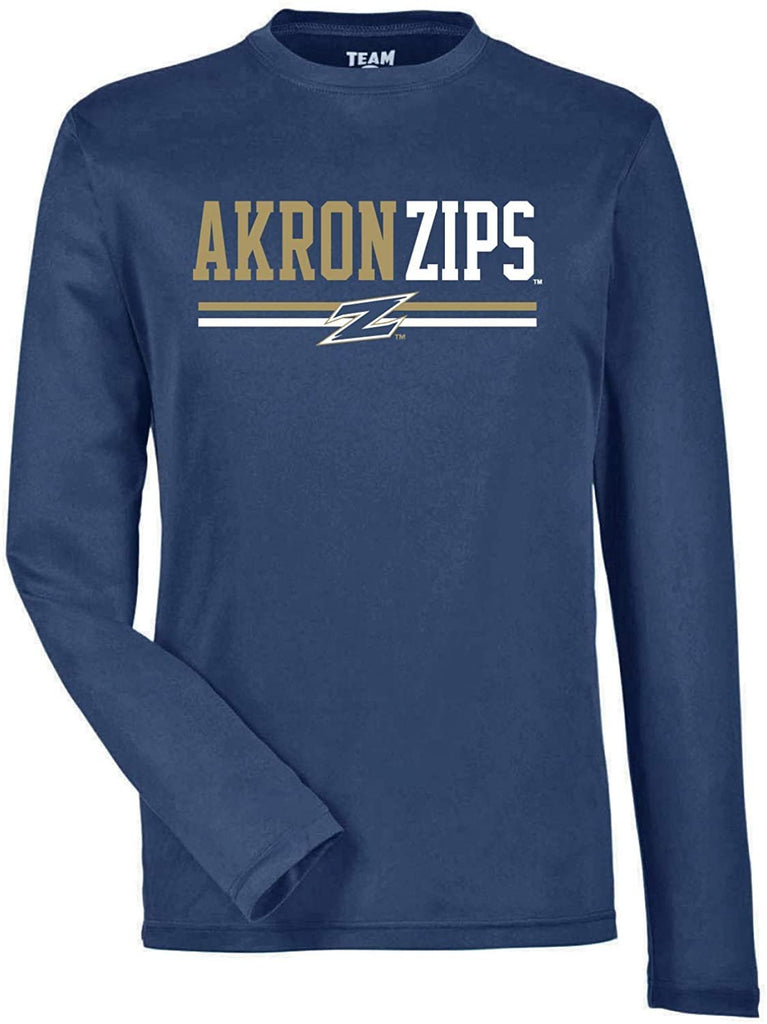 J2 Sport University of Akron Zips NCAA Unisex Poly Long Sleeve